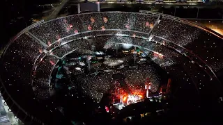 Coldplay ft. Charly Alberti y Zeta Bosio - Persiana Americana (vista aérea) - Buenos Aires 2022