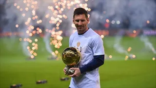 Lionel Messi - Presentation of Ballon d'Or 2021 at Parc des Princes