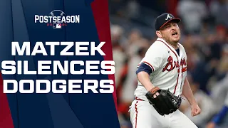 Tyler Matzek SILENCES the Dodgers' bats with three straight strikeouts to hold the lead!