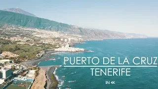 TENERIFE IN 4K | PUERTO DE LA CRUZ | DRONE