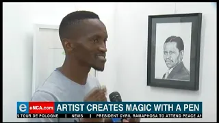 Artist creates magic with a pen