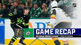 Golden Knights @ Stars 11/22 | NHL Highlights 2023