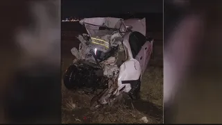 Illinois State Police cruiser hit while pulled over, trooper seriously injured
