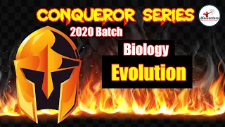 #Biomentors #NEET 2020: Conqueror Series Biology L - 5 : Evolution