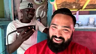 Surprising Honest Barber in Kingston, Jamaica 🇯🇲