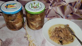 Тушонка із карася 🎏 Рибна консерва 🐟тCarp stew 🎏 Canned fish 🐟