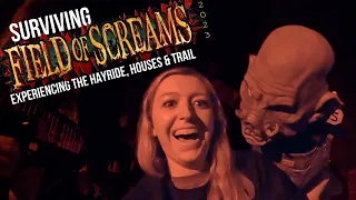 I SURVIVED FIELD OF SCREAMS 2023 | All Houses & Attractions | ft. @timandkt