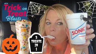 Sonic NEW Trick or Treat Blasts Review