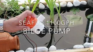 Seaflo 1100gph bilge pump