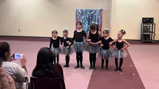 Spring ballet recital ages 3-9