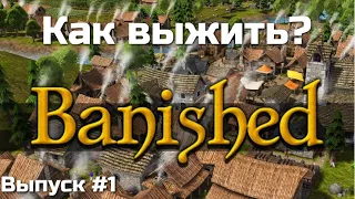 Banished. Как выжить в начале? Выпуск#1.