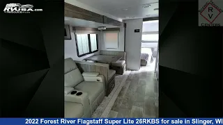 Amazing 2022 Forest River Flagstaff Super Lite Travel Trailer RV For Sale in Slinger, WI | RVUSA.com