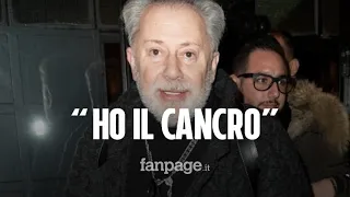 Lele Mora ha il cancro: "Ho un tumore maligno tra polmoni e reni, i miei figli non se lo meritano"