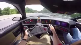 Driving the Knight Rider Car for the First Time