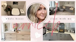 CLEAN WITH ME // Whole House Spring Reset & Declutter // anniecb