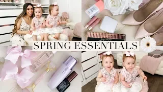 MY SPRING ESSENTIALS! LIFESTYLE, BEAUTY, BABY AND DECOR🌸