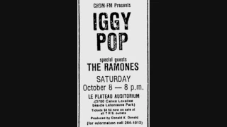 Ramones - Le Plateau Auditorium (Montreal, Canada 08-10-1977)