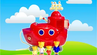 Toy BOATS Compilation! Daniel Tiger IN THE NIGHT GARDEN Water Videos