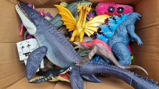 Hunting found mosasaurus, Godzilla, Skull Crawler, King ghidorah, minecraft, Huggy Wuggy, Skibidi