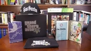 GTA 5 (V) Collector's Edition Unboxing & Gameplay!