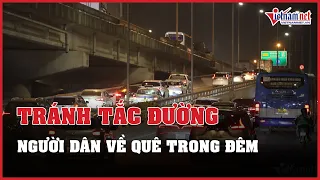 Nghỉ lễ 30/4-1/5: Dòng ô tô rời Hà Nội trong đêm tránh tắc đường | Báo VietNamNet