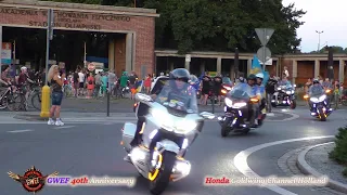 Parade of Lights Wrocław Goldwing Treffen 2023  Poland