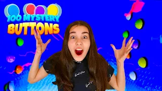 100 MYSTERY BUTTONS BUT ONLY 1 LETS YOU ESCAPE 😱 l FIVE OF US