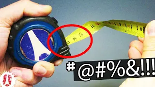 Why Won't My Tape Measure Retract? Repairing a Broken Measuring Tape #Howto #DIY #fixed