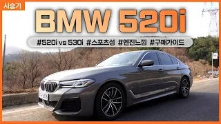 BMW 520i 시승기(520i와 530i 뭐살까?)(BMW의 스포츠성은 어디서 나오는걸까? / 차읽남TV