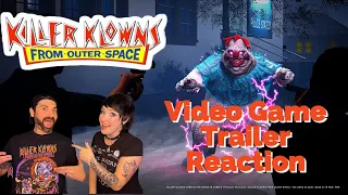 Killer Klowns From Outer Space Video Game???!!! Trailer Reaction