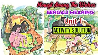 Mowgli Among The Wolves Activity Solution Class 7 Unit 1| Quick English In Bengali