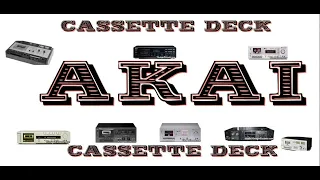 Akai -  Cassette Deck  Collection