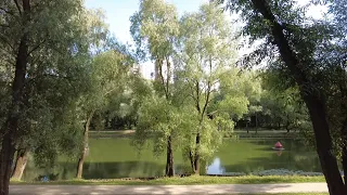 Park Garden of the Future. Rostokino district. Botanical Garden. Walk around Moscow