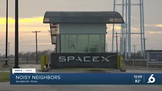 Space-X facility near McGregor producing a whole lot of noise