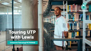 Lewis Hamilton Tours Universiti Teknologi PETRONAS