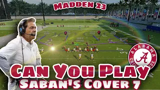 Can You Play Saban's Cover 7 in Madden 23? #madden23tips #whosmanzyt #gitg