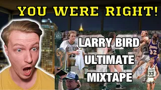 LARRY BIRD ULTIMATE MIXTAPE | British Guys REACTION