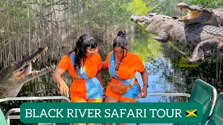 BLACK RIVER SAFARI TOUR IN JAMAICA | Crocodiles | TRAVEL VLOG