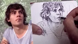 DRAWING LIVE PORTRAITS IN BERLIN!