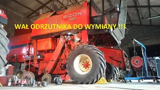 Jak zmierzyć bicie wału odrzutnika w Bizonie5058