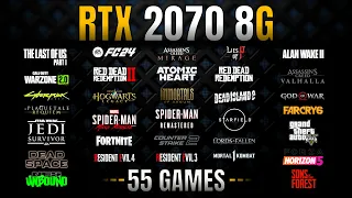 RTX 2070 in Late 2023 || 55 Games Tested || RTX 2070 Gaming | Not GTX 2070