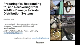 How Water Systems Must Prepare, Respond to, and Recover from Wildfires, March 2024