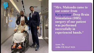 Thanks to Deep Brain Stimulation surgery, our patient got rid of involuntary movements and tremors!