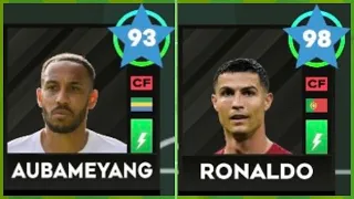 dls 2023 | Upgrade max Aubameyang 83 & Ronaldo 88 - DLS TV