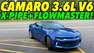 2017 Chevy Camaro RS 3.6L V6 w/ X-PIPE & FLOWMASTER AXLE BACK!