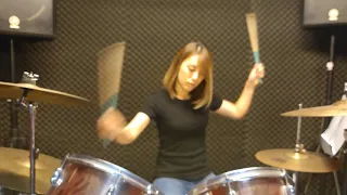 SWEET CHILD O' MINE DRUM COVER BY EMMA