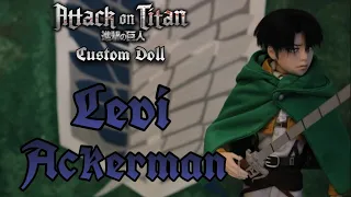 LEVI ACKERMAN | Attack on Titan | Anime OOAK doll Repaint