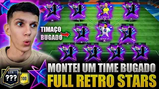 NEY, CR7 E MAIS🔥 PACK OPEN & MONTEI UM TIMAÇO FULL RETRO STARS BUGADO!😱 | FIFA MOBILE 23