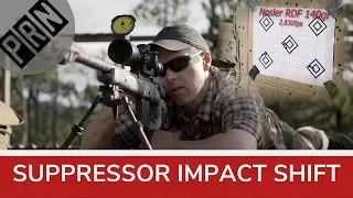 Why Does Impact Shift With A Suppressor?