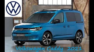 Новый  VW Caddy 2021 интерьер , экстерьер , вождение